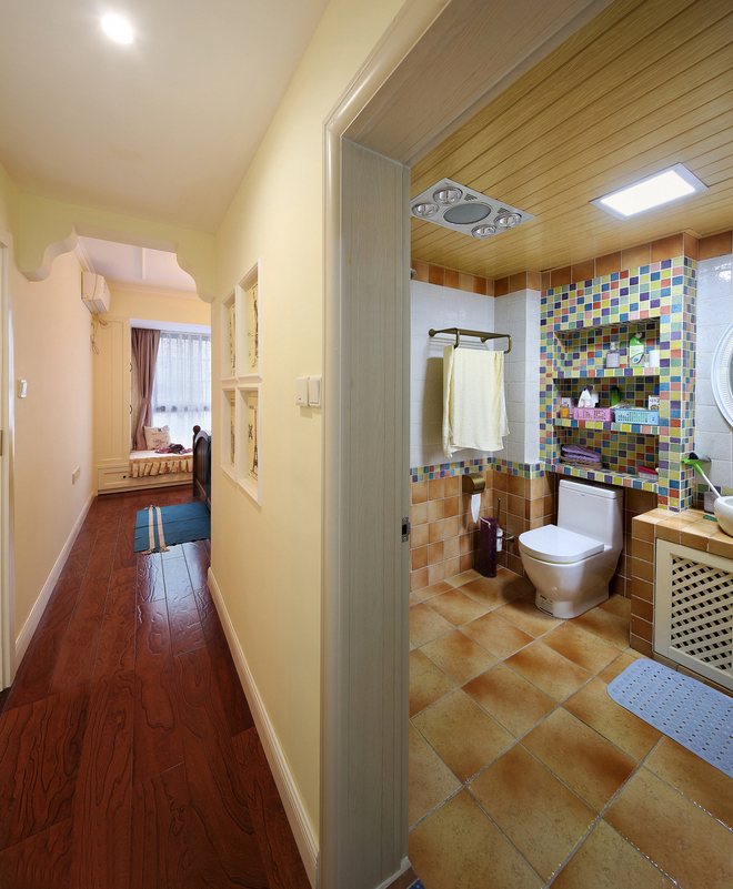 124平三居室混搭风格，温馨且不失质感！