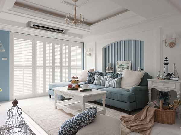 【梦幻地中海】100平设计实景