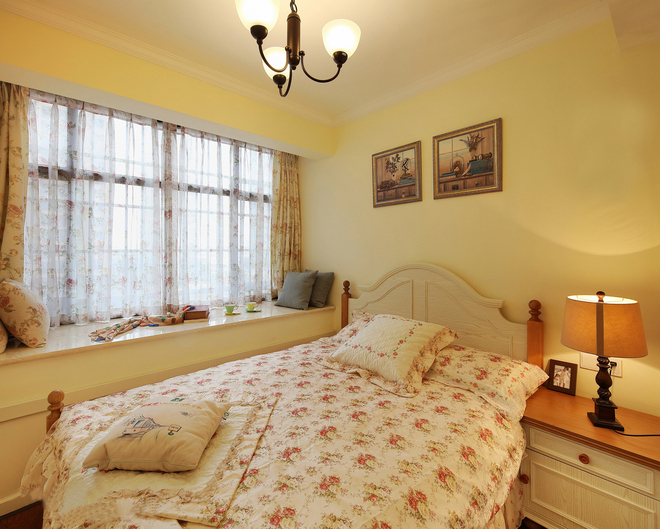 124平三居室混搭风格，温馨且不失质感！