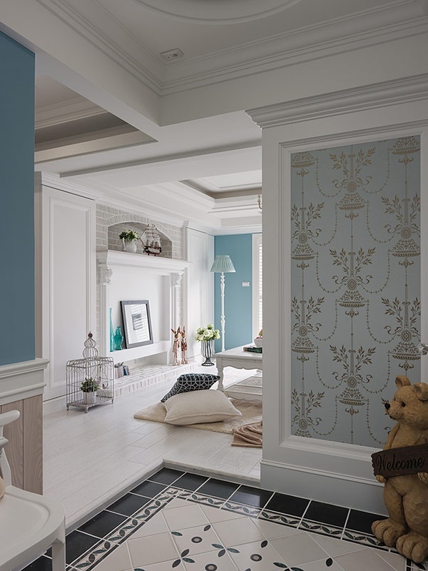 【梦幻地中海】100平设计实景