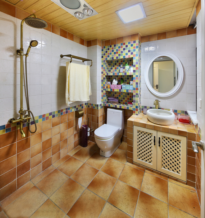 124平三居室混搭风格，温馨且不失质感！