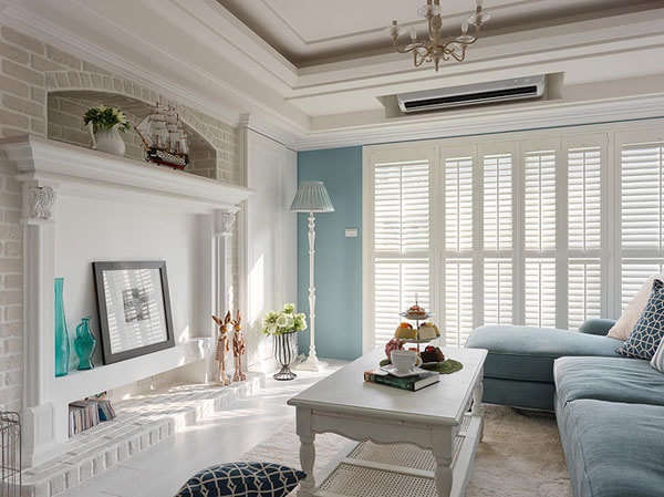 【梦幻地中海】100平设计实景