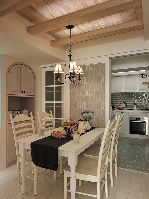 【梦幻地中海】100平设计实景