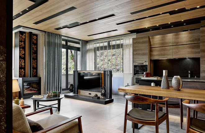 享受山林慵懒舒适慢生活