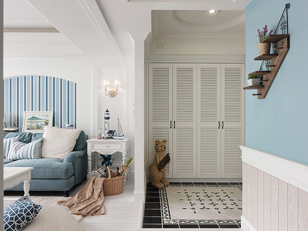 【梦幻地中海】100平设计实景